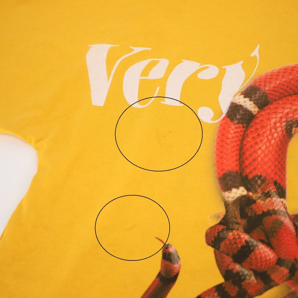 VERYRARE c/o Raf Reyes Artwear Wise Guy Snakes in the Hood Split Tee Size L - Picture 6 of 9